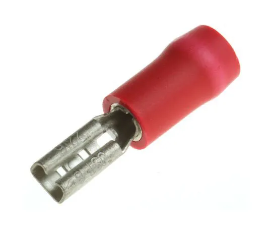 63-7695-58 JST FVDDF Series Red Insulated Crimp Receptacle, 2.79 x 0.8mm, 0.25mm² to 1.65mm², 22AWG to 16AWG FVDDF1.25-110A-8(S)(LF)