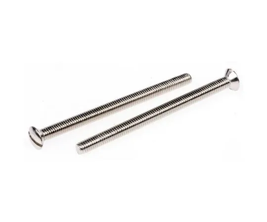 63-7574-89 RS Pro, M3.5 Raised (Countersunk) Head, 50mm Brass Slot Nickel Plated0.6 482-9619