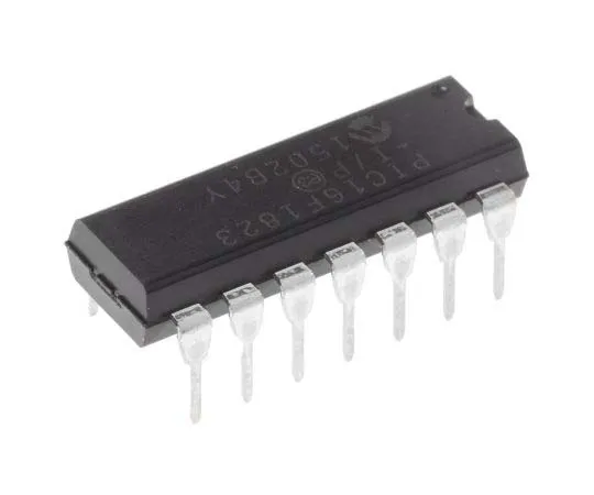63-7717-30 Microchip PIC16F1823-I/P, 8bit PIC Microcontroller, 32MHz, 2K x 14 words, 256 B Flash, 14-Pin PDIP PIC16F1823-I/P