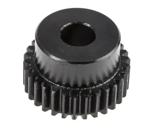 63-7606-90 RS PRO Steel 30 Teeth Spur Gear, 30mm Pitch Diam. , 25mm Hub Diam. , 10mm Bore Diam. 521-6301