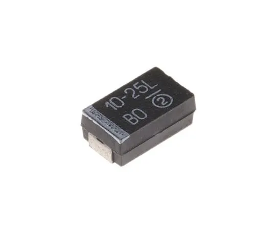 63-7690-24 Vishay Tantalum Capacitor 10μF 25V dc MnO2 Solid ±10% Tolerance 293D Series 293D106X9025D2TE3