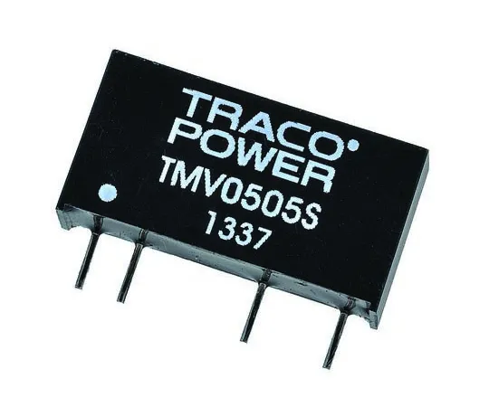 63-7658-26 TRACOPOWER TMV 1W Isolated DC-DC Converter Through Hole, Voltage in 4.5 → 5.5 V dc, Voltage out 5V dc TMV 0505S