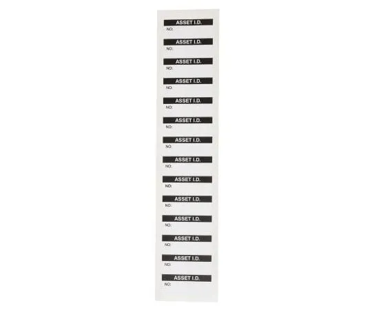 63-7552-14 RS PRO Adhesive Pre-Printed Adhesive Label-Asset Id-. Quantity: 140 450-6265