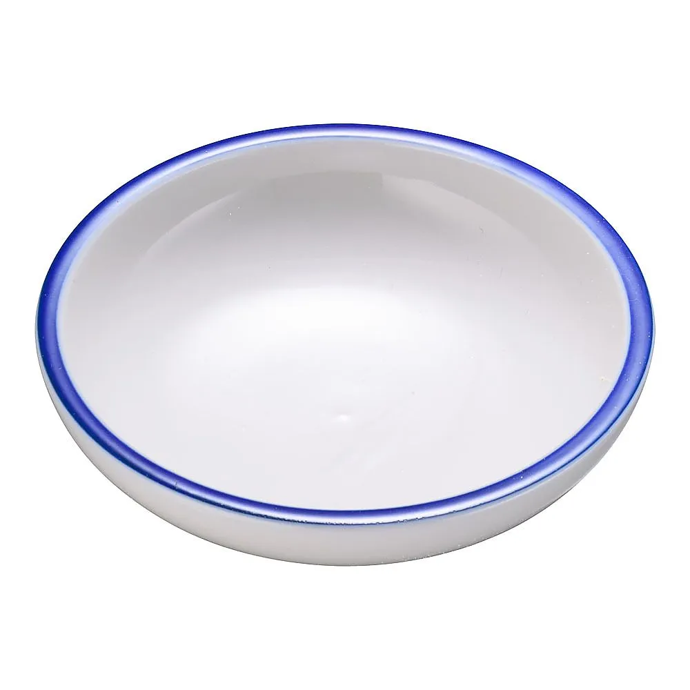 62-6841-37 Kita-navy (thick) 3.0 round dish T03-246