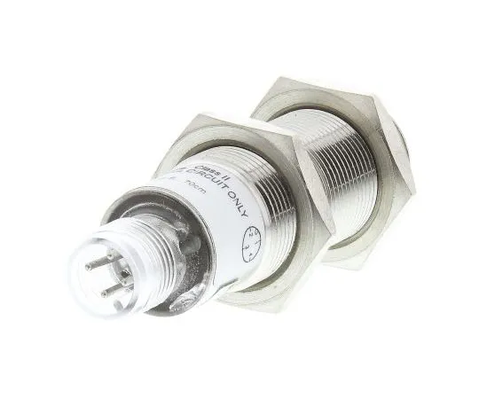 63-7690-03　Pepperl + Fuchs Ultrasonic Sensor Barrel M18 x 1, 50 → 700 mm, PNP-NO, M12 connector IP67　6GR6233-3AB00-PF