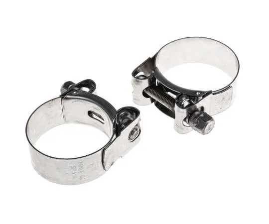 63-7712-59 MIKALOR Stainless Steel Bolt Drive, 20mm Band Width, 40mm - 43mm Inside Diameter M0301311-2