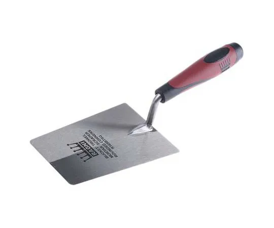 63-7727-28 6.5 in Comfortable Soft Grip Carbon Steel Bucket Trowel 707-4884