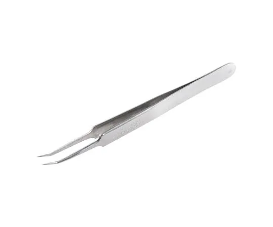 63-7604-99 Bernstein Tools for electronics 110 mm, Anti-Magnetic Stainless Steel, Bent, Anti-Acid Tweezers 5-052