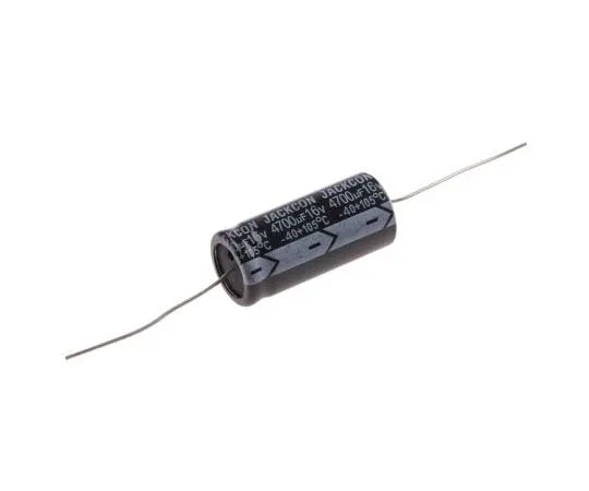 63-7728-58 RS PRO 4700μF 16V dc Aluminium Electrolytic Capacitor, Through Hole 16 (Dia.) x 36mm +105°C 16mm 36mm 707-6704
