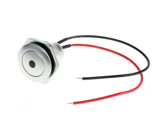 63-7714-64 ITW Single Pole Single Throw (SPST) Momentary Red LED Push Button Switch, IP67, 16.1 (Dia.)mm, PCB 57M 511R