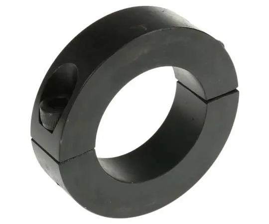 63-7699-25 Huco Collar Two Piece Clamp Screw, Bore 35mm, OD 57mm, W 15mm, Steel 46201035