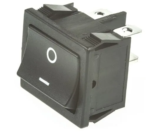 63-7588-13 TE Connectivity Double Pole Single Throw (DPST), Latching Rocker Switch Panel Mount 1634200-3