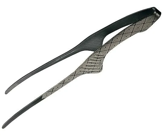 69-5184-99 18-0 Black Oxidized Color Chop Stick Tong Rhombi 0103400