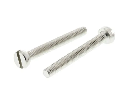 63-7575-02 RS, M3 Cheese Head, 25mm Brass Slot Nickel Plated0.5 482-9811