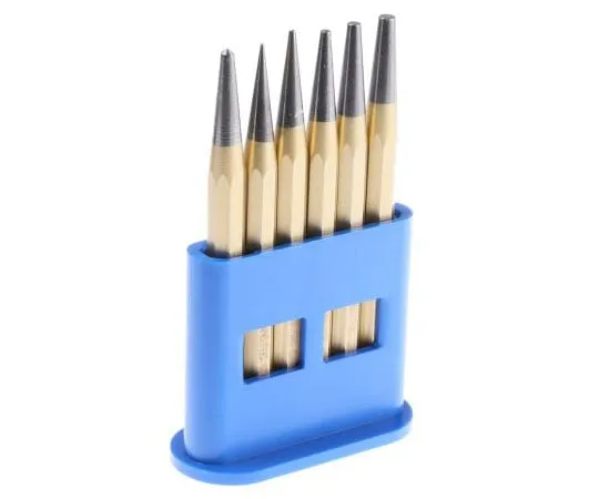 63-7564-16 RS PRO 6 Piece Chrome Vanadium Steel Chisel Set 467-6572