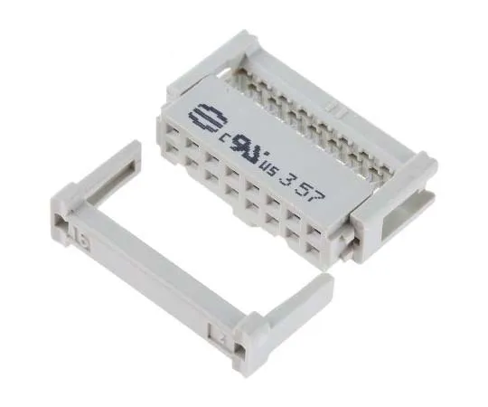 63-7703-47 Harting 16-Way IDC Connector Socket for Cable Mount, 2-Row 9185167813