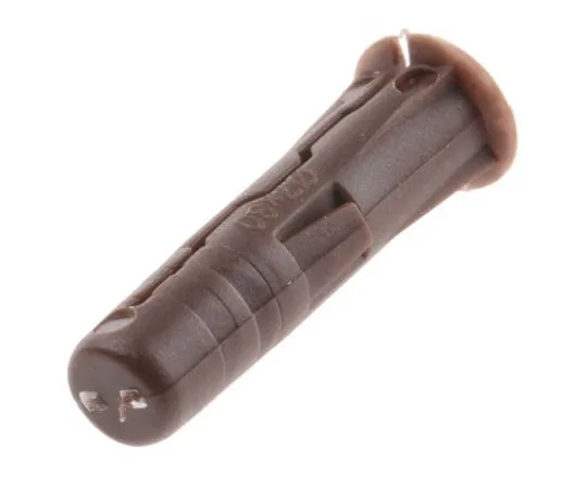63-7606-42 Rawl Fixings Wall Plug R-UNO-BRN-288, fixing hole diameter 7mm, length 30mm R-UNO-BRN-288