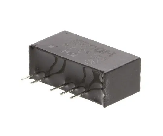 63-7568-39 Recom RY 1W Isolated DC-DC Converter Through Hole, Voltage in 4.75 → 5.25 V dc, Voltage out 12V dc RY-0512S