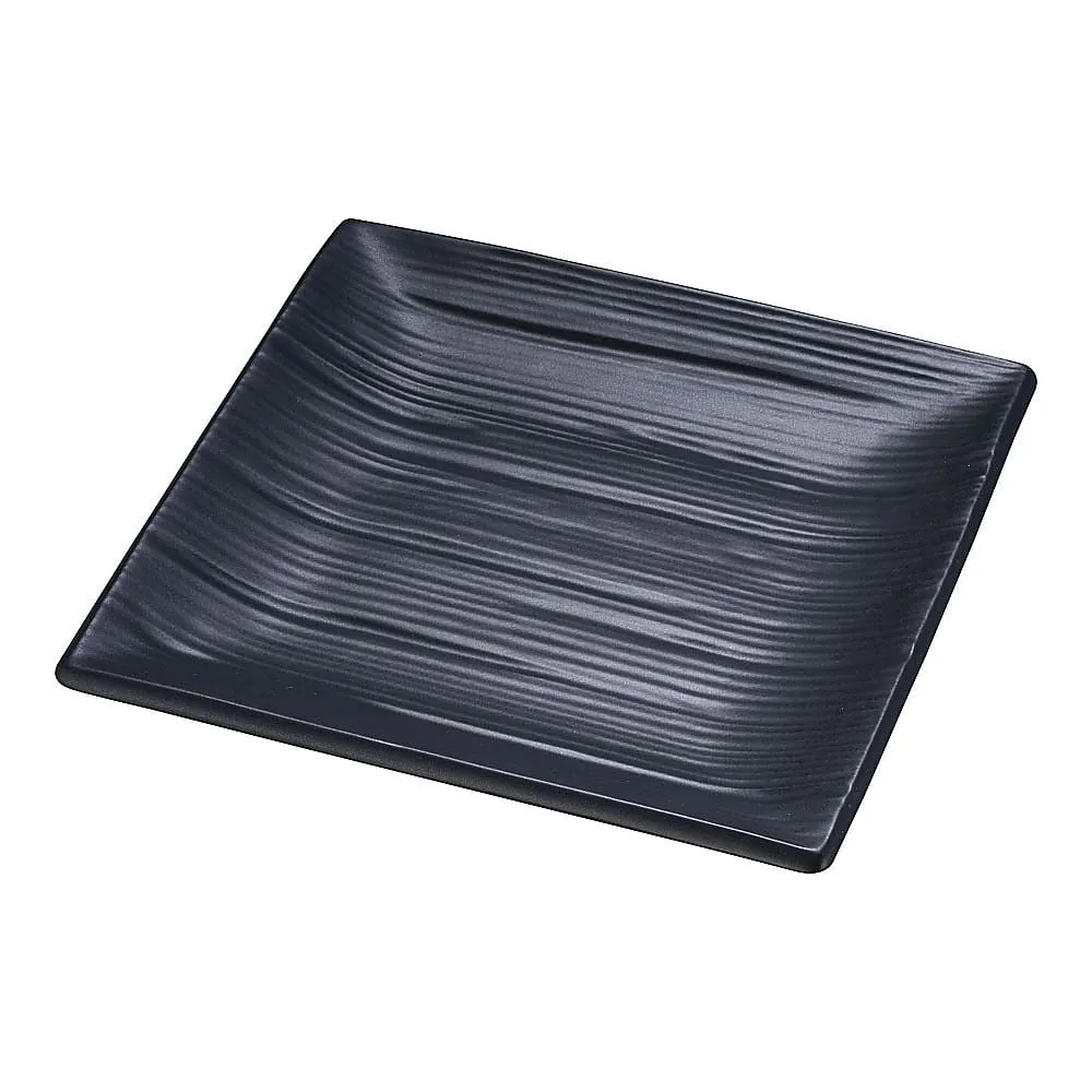 62-6841-04 Sonic Black Square Small Plate T03-83