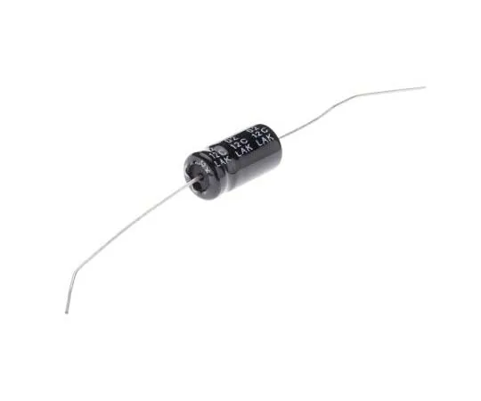 63-7728-05 RS PRO 33μF 63V dc Aluminium Electrolytic Capacitor, Through Hole 8 (Dia.) x 16mm +105°C 8mm 16mm 170-1098