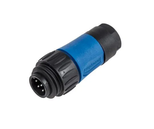 63-7620-97 Amphenol Eco-Mate Series Cable Mount Connector, 6 + PE contacts Plug C01630H00610010