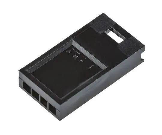 63-7598-11 TE Connectivity AMPMODU MOD II Female Connector Housing, 2.54mm Pitch, 4 Way, 1 Row 280629