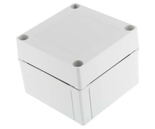 63-7590-75 Fibox ABS Enclosure, IP66, IP67, 100 x 100 x 75mm ABS 95/75 HG ENCLOSURE