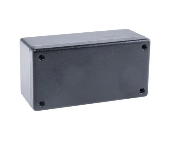 63-7613-01 Hammond 1594, ABS Enclosure, IP54, 131.5 x 66.3 x 55.1mm 1594DBK