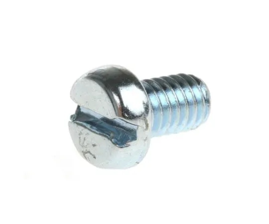 63-7627-91 RS PRO, M4 Cheese Head, 6mm Steel Slot Bright Zinc Plated0.7 546-6219