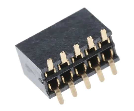 63-7684-32 HARWIN 1.27mm Pitch 10 Way 2 Row Straight PCB Socket, Surface Mount, Solder Termination M50-3100545