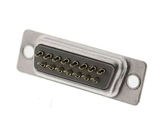 63-7674-63 ASSMANN WSW Panel Mount, 15 Pin D-sub Connector Socket, Shell Size A A-DF 15 LL/G