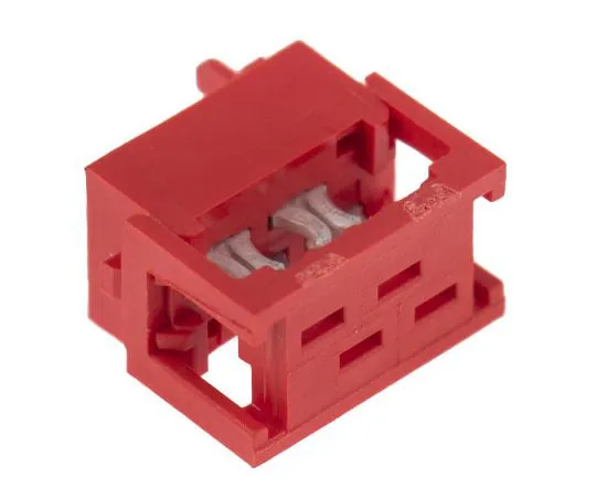 63-7680-85　TE Connectivity 4-Way IDC Connector Plug for Cable Mount, 2-Row　215083-4