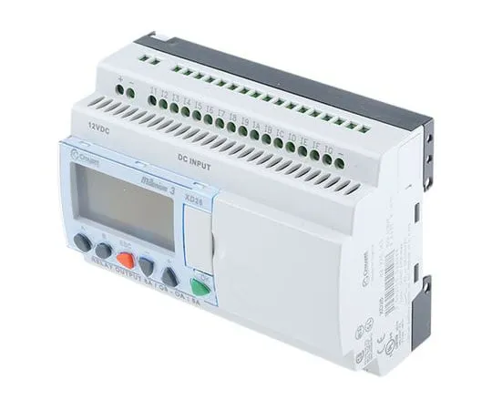 63-7637-03 Crouzet Millenium 3 Logic Module, 12 V dc Relay, 16 x Input, 10 x Output With Display 88970165