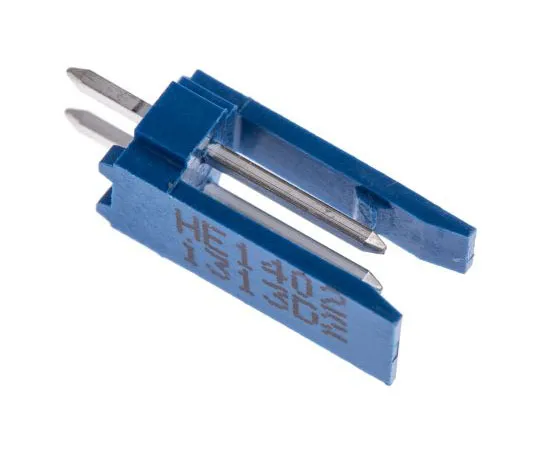 63-7684-90 TE Connectivity AMPMODU HE14, 2 Way, 1 Row, Straight PCB Header 281695-2