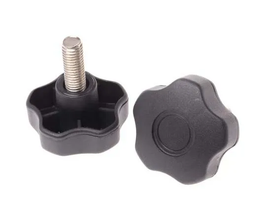 63-7715-13 RS PRO Black Thermoplastic Knob, M12 x 30 702-7658
