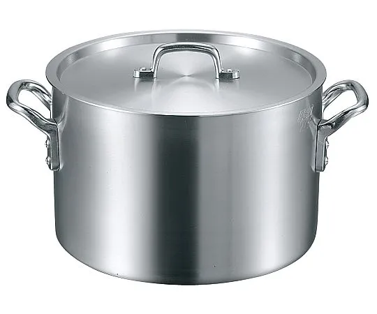 69-5180-20　［Discontinued］Aluminum S Type Half Cylinder Pot 42 cm　0112200