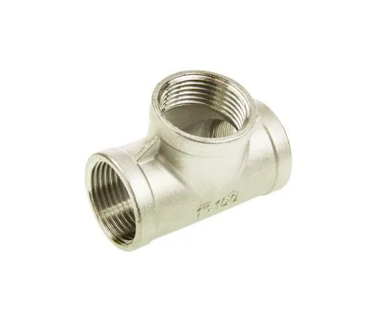 63-7591-87 RS Stainless Steel Circular Tee Tee 1in G(P) Female x 1in G(P) Female x 1 Female G(P) 2.76in 499-3007
