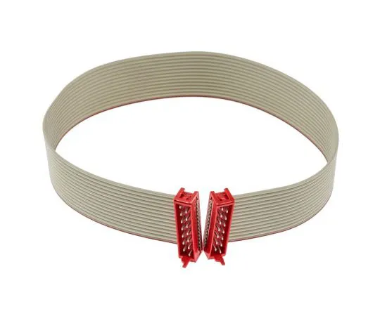 63-7613-98 Ribbon Serial Cable Assembly 250mm 14, Ways Male to Male, IDC to IDC 1483355-3