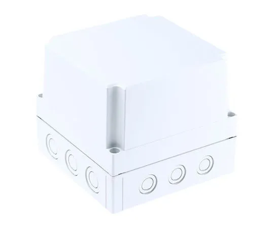 63-7590-97 Fibox Polycarbonate Enclosure, IP66, IP67, 180 x 180 x 150mm PCM 175/150 G ENCLOSURE