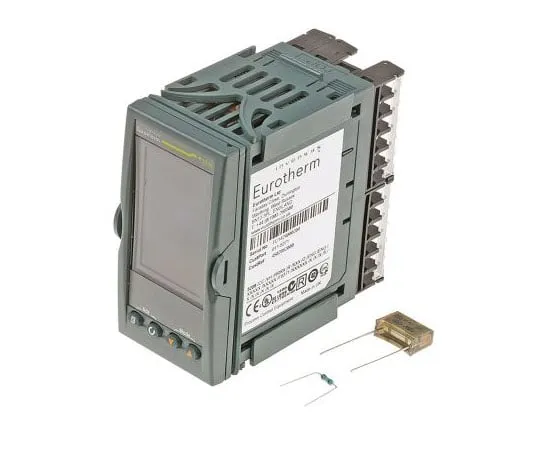 63-7634-59 Eurotherm 3208 PID Temperature Controller, 96 x 48 (1/8 DIN)mm, 4 Output Changeover Relay, Relay, 85 → 264 V ac 3208/CC/VH/RRRX/R