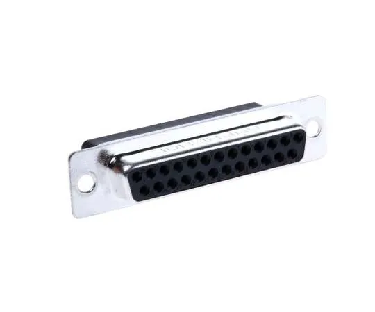 63-7699-47 Amphenol L177RR Series 2.77mm Pitch Straight Crimp D-sub Connector, Socket, 25 Pin L177RRB25S