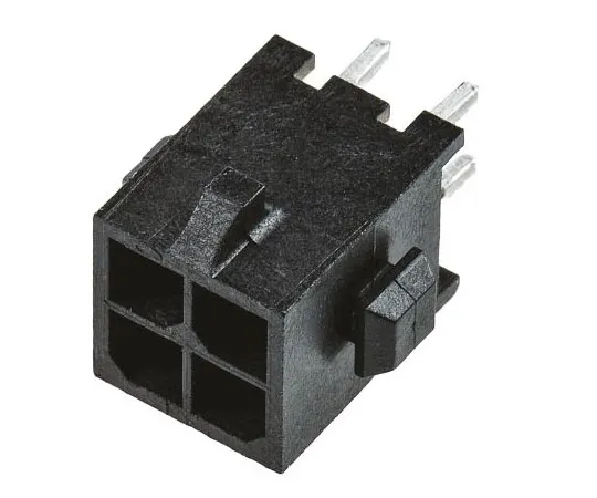 63-7588-90 TE Connectivity Micro MATE-N-LOK, 4 Way, Straight PCB Header 3-794630-4