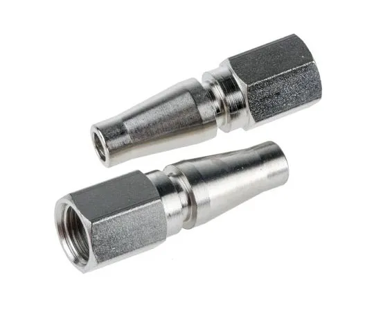 63-7662-14 RS PRO Pneumatic Quick Connect Coupling Brass 1/8 in Threaded 667-1683