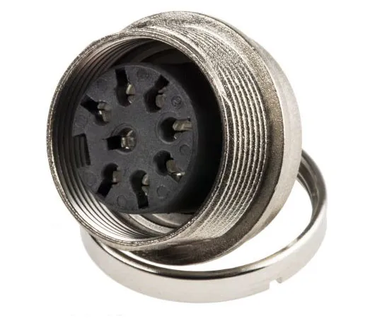 63-7634-82 Amphenol C 091 A Series Panel Mount Connector, 8 contacts Socket T3507 100 RS
