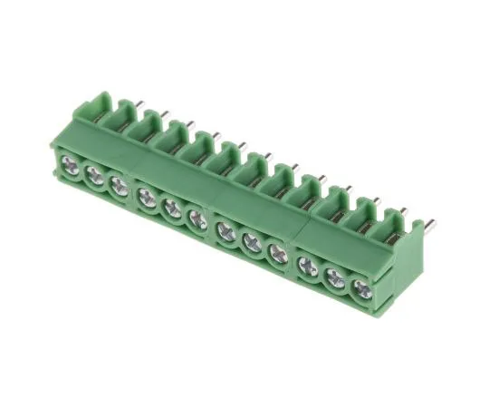 63-7651-24 Phoenix Contact PT 1.5/12-3.5-H Non-F***d Terminal Block, 12 Way/Pole, Screw Terminals, 26 → 16 AWG Through 1984714