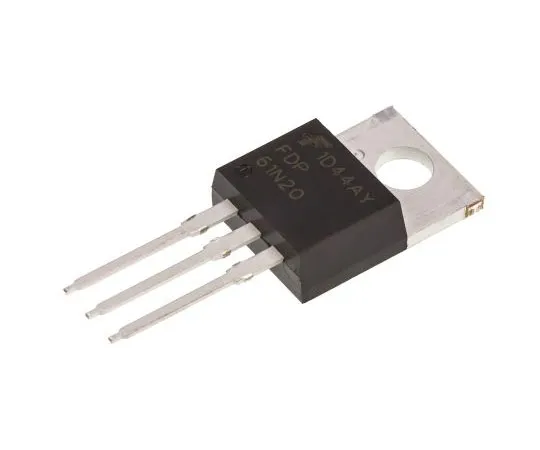 63-7670-15 FDP61N20 N-Channel MOSFET, 61 A, 200 V UniFET, 3-Pin TO-220AB ON Semiconductor FDP61N20