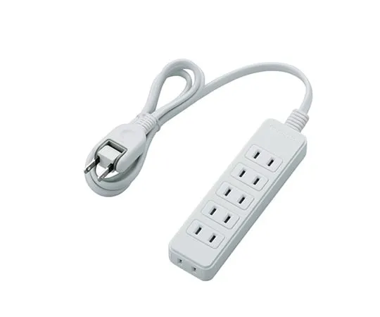 63-1860-73 Swing Plug Tap, 6 inlets 1 m White T-S02N-2610WH