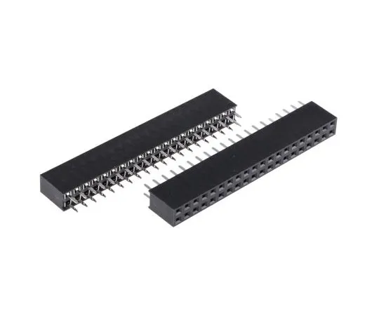 63-7686-33 HARWIN 2.54mm Pitch 40 Way 2 Row Straight PCB Socket, Through Hole, Solder Termination M20-7832046