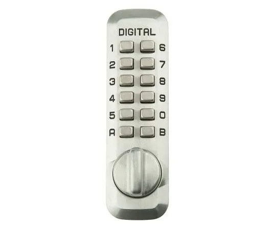 63-7636-28 Aluminium Mechanical Varnished Code Lock 330.1.420