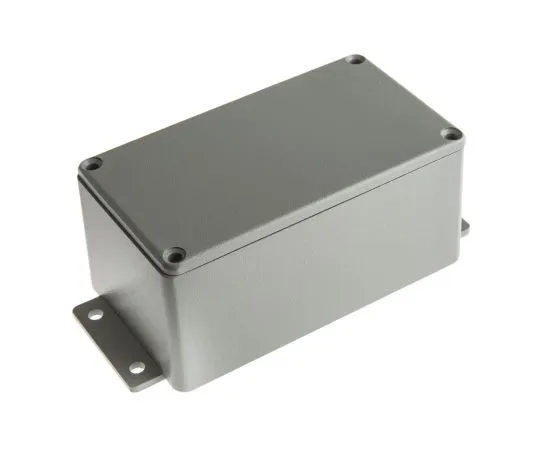 63-7642-73 RS PRO Die Cast Aluminium Enclosure, IP66, Shielded, Flanged, 139.6 x 63.8 x 55mm 621-5062